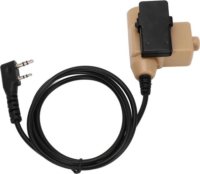 Neoglint U94 PTT Zweiwege-Audiokabel-Adapter kompakter Ersatz für Baofeng UV 82 UV5R UV5RE - Bild 1