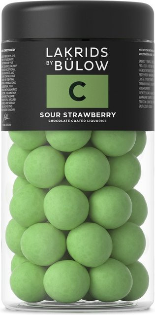 Lakrids by Bülow C Sour Strawberry Schokoladen-Lakritz 270 g - Bild 1