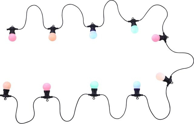 Globo LED-Lichterkette Nirvana RGB Multicolour Bunt Länge: 7,5 m - Bild 1