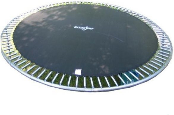 MASTERJUMP Trampolinmatte in Schwarz, Durchmesser: 182 cm - Bild 1