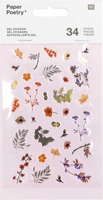 Rico Design Paper Poetry Gelsticker Funny Fall - Bild 1