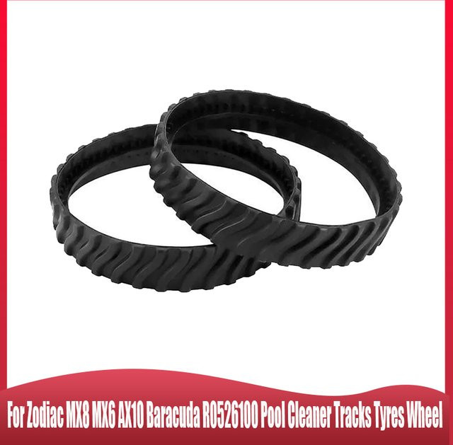 Zodiac Poolreiniger Ersatzrad in Schwarz für MX8 MX6 AX10 Baracuda R0526100 - Bild 1