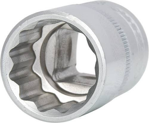 KS Tools 12-kant-Stecknuss aus Chrom-Vanadium, 1/2 Zoll, 20 mm, Silber - Bild 1