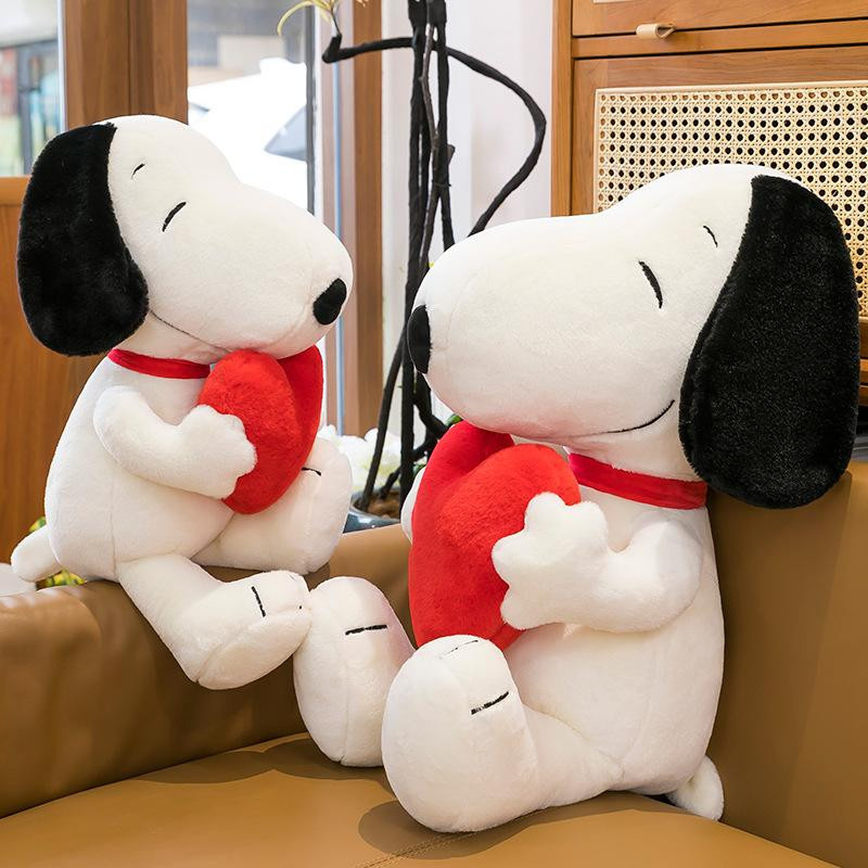 Bai Fen Bai dolls and toys Snoopy Hundepuppe Plüsch weiß 100cm - Bild 5