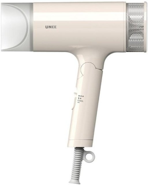 UNIX Faltbarer Haartrockner, 1700W, White - Bild 1