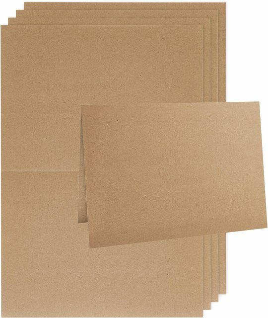 Rico Design Paper Poetry Renew Karten aus Kraftpapier A5 - Bild 1