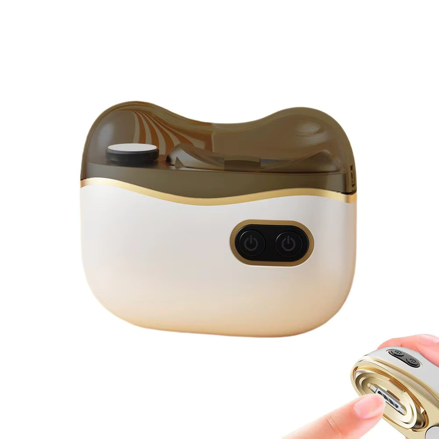 eelhoe Elektrischer Nagelknipser mit Lichtfeile, Unisex, Metallic - Bild 5