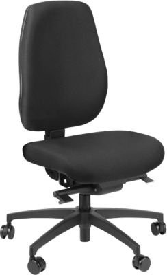 Dauphin Bürostuhl SHAPE SC ECONOMY Knierolle Schwarz mit Synchronmechanik und Universalrollen - Bild 1