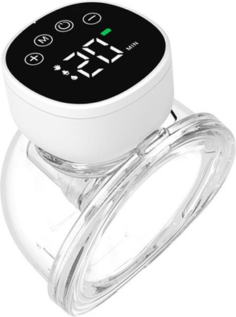 My-376 Tragbare Elektrische Milchpumpe in Schwarz mit 3 Modi und 9 Saugstufen, 180 ml Fassungsvermögen
