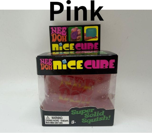 NEEDOH Maltose Glow in the Dark Eiswürfel Squishy Fidget Spielzeug - Bild 1