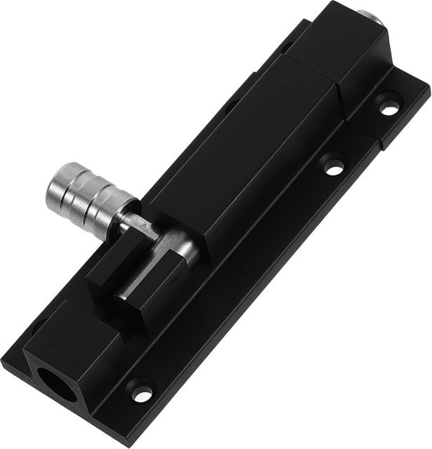 Heavy Duty Schieberiegel aus Aluminiumlegierung in Schwarz für Holz Türen, Zäune und Schuppen zur Sicherheitserweiterung - Bild 1