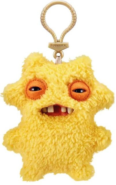 Fuggler Schlüsselanhänger Plüschtier, Monster, 11 cm, yellow, Unisex - Bild 1