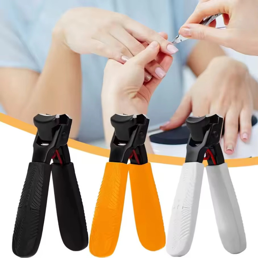 Nagelknipser mit Spritzschutz, Mini-Nagelschneider für harte Nägel, Unisex - Bild 3