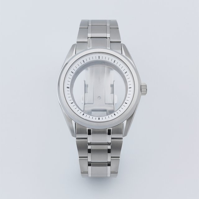 Manbushijie Uhrengehäuse mit Armband, Saphirglas, 40 mm - Bild 1