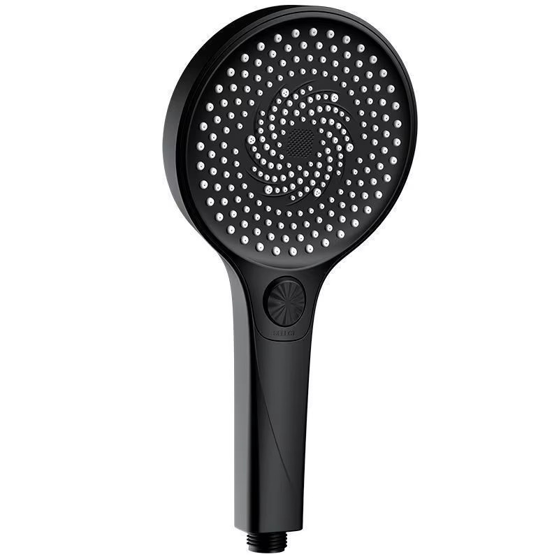 Wassersparende Handbrause in Schwarz-Silber mit 3 Modi und Massage-Funktion, Durchmesser: 13,5 cm - Bild 7