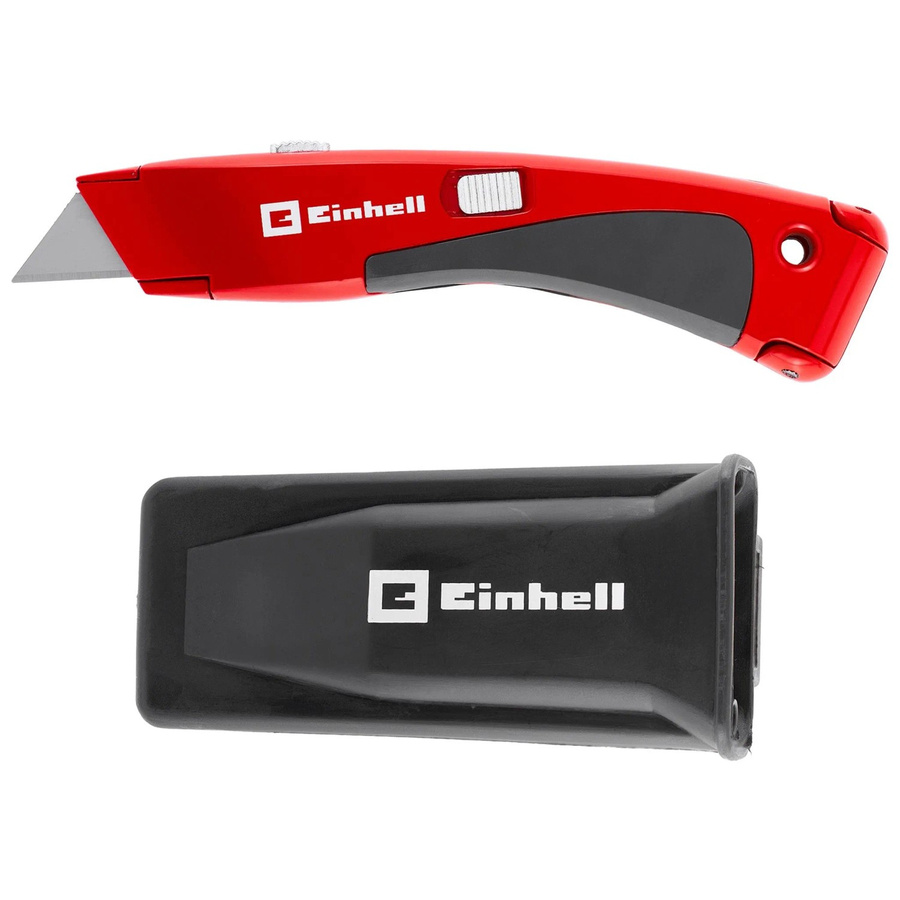 Einhell Teppichmesser mit PH1 Bit und Gürtelclip in Silber, Schwarz und Rot - Bild 2