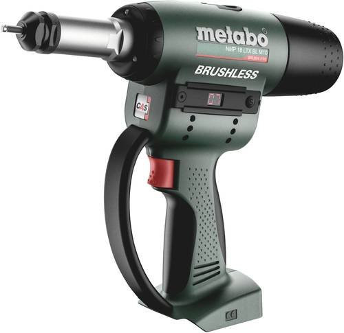 Metabo Akku-Nietmutternpistole NMP 18 LTX BL M10 in Grün - Bild 1