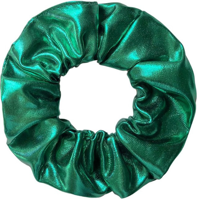 YULIN Haargummis, Regenbogen, Metallisch, Grün, Damen, 11 cm - Bild 1