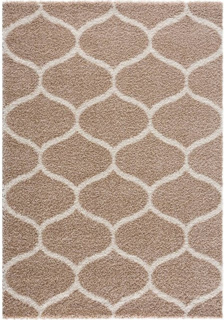 Sanat Hochflorteppich MADRID beige B/T: 200 x 290 cm - Bild 1