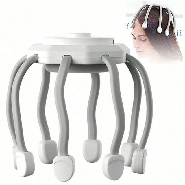 Binchi Health Electronics Kopfmassagegerät, weiß - Bild 1