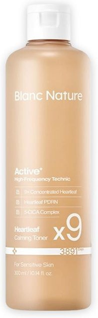 Blanc Nature Herzblatt Beruhigungs-Toner, 300 ml, Empfindliche Haut - Bild 1