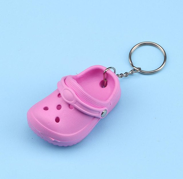 Rd lala Schlüsselanhänger Mini-Eva-Schuhtasche, rosa, Unisex - Bild 1