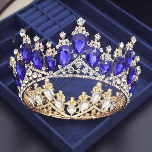 Wucifang Jewelry Diadem, Kristall, Lila, Damen - Bild 1