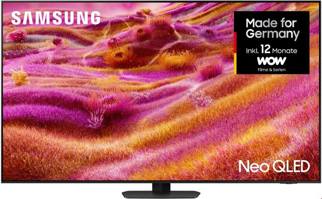 Samsung Neo QLED Vision AI Smart TV GQ75QN93FAT 75 Zoll 4K Ultra HD Mini LED in Titanschwarz - Bild 1