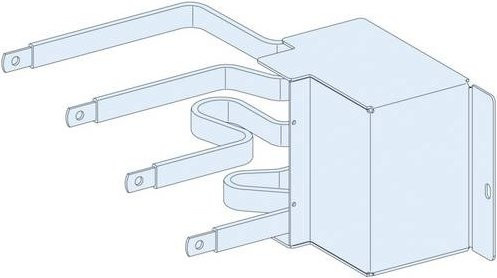 Schneider Electric PrismaSeT-P Verbindung für NSX100-250, 4-polig, Kipphebel, Stecktechnik, horizontal mit vertikaler Ausführung - Bild 1