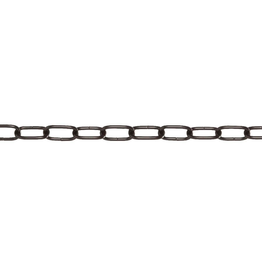 Conacord Ringkette aus Edelstahl in Schwarz Matt, Durchmesser: 2 mm, Breite: 16 mm, Meterware - Bild 2