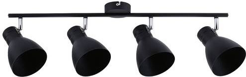 Paulmann Deckenstrahler 66762 Spotlight Bar in Schwarz mit E27 Fassung im Industrielook - Bild 1