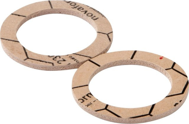 KÖRO Novapress 850-Ring für Gas, 1/2 Zoll, 2 Stück, Farbe: beige, B/T/H: 21 x 30 x 2 mm - Bild 1