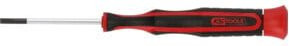 KS Tools Feinmechanik-Schlitz-Schraubendreher in Rot, Breite: 4,0 mm, Gesamtlänge: 195,0 mm - Bild 1