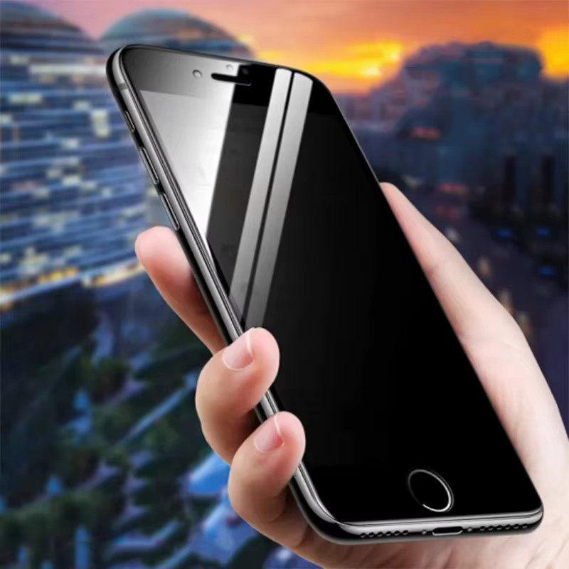 Sichtschutz Panzerglas aus gehärtetem Glas für Realme 2 3 5 Pro Q 5i 6i U1 Q5i X2 Pro Narzo 50i Prime 10 5G transparent - Bild 2