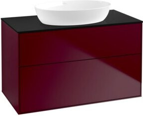 V&B Waschtischunterschrank Finion in Peony Matt, Breite: 100 cm, Tiefe: 50,1 cm - Bild 1