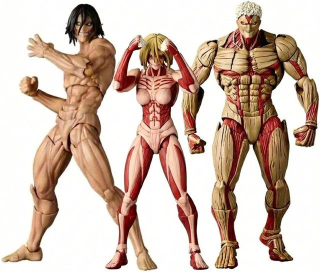 Bandai Attack on Titan Eren Yeager VS Armored Titan Actionfigur - Bild 1