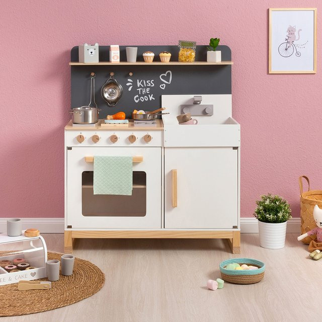 Musterkind Kinderküche Linum aus Holz in Weiß - Bild 1