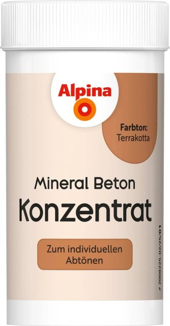 Alpina Konzentrat Mineral Beton in Terracotta Orange 65 ml - Bild 1