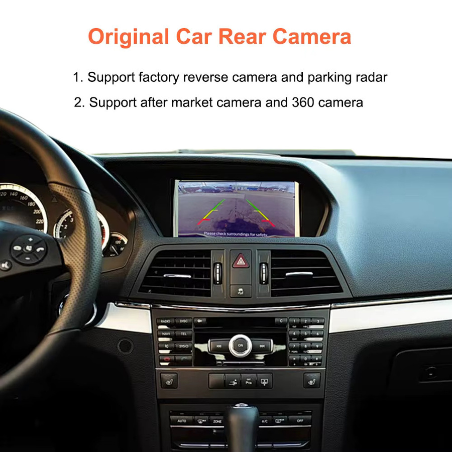 Bonroad Screen Upgrade Decoder Box für Mercedes Benz E-Klasse Coupé C207 2009-2011 mit NTG 4.0 für Carplay und Android Auto Interface - Bild 4