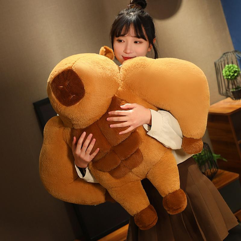 GDzaccly Capybara Puppe Plüschtier Super Weich 45-75 cm - Bild 5
