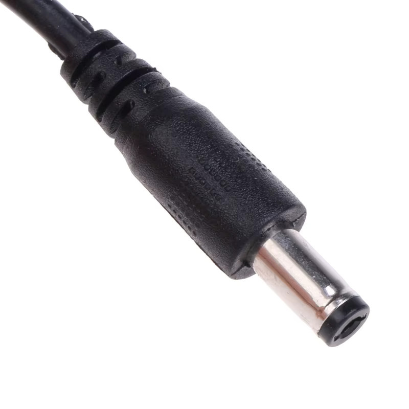 USB Typ C auf DC 5,5x2,1mm PD Adapterkabel für LED-Streifen, TV-Box, Kamera und WLAN-Router, Schwarz - Bild 2