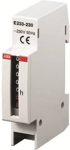ABB E233-230 Betriebsstundenzähler in Weiß - Bild 1