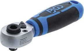BGS Bit-Knarre mit 1/4 Zoll Antrieb für 6,3 mm Bits in Blau - Bild 1