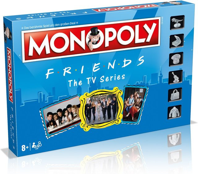 Winning Moves Monopoly Friends F.R.I.E.N.D.S. Edition Brettspiel ab 8 Jahren - Bild 1
