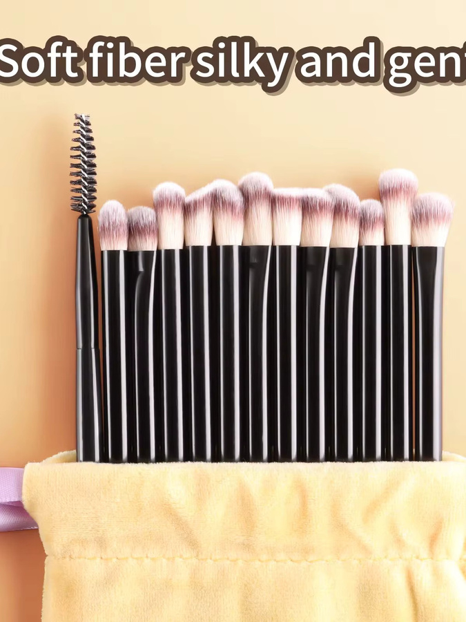 Ronshadow Augen-Make-up-Pinsel-Set, 13-teilig, Unisex - Bild 2