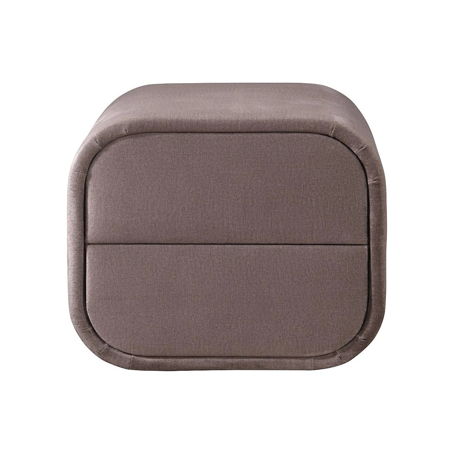 Nachttisch Venalora von Vente-unique in Taupe mit modernem Design, Breite: 45,5 cm - Bild 2
