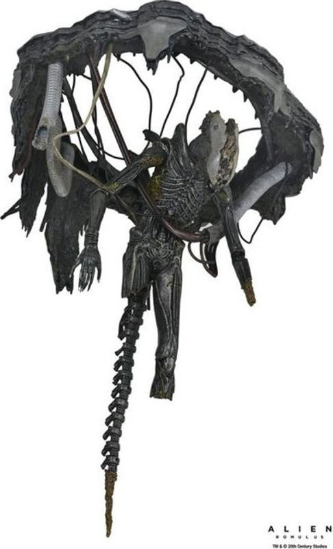 Neca Alien Romulus Deluxe Xenomorph XX121 Figur Hängendes Labor in Schwarz, Höhe: 18 cm - Bild 1