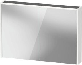 Duravit D-Code LED-Badspiegel mit 2 Türen, Breite: 100 cm, Höhe: 70 cm, Tiefe: 14,8 cm - Bild 1