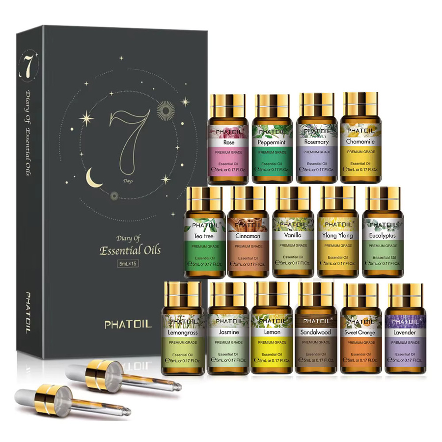PHATOIL Aromatherapie-Set ätherische Öle, 5 ml, Unisex - Bild 3