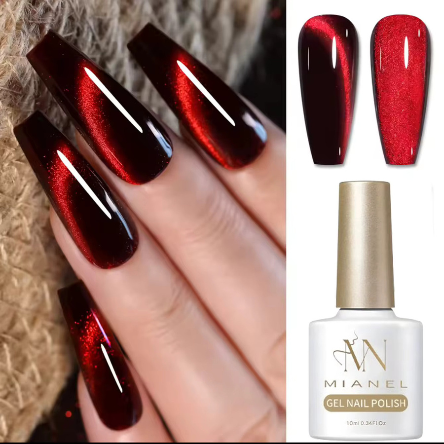 MIANEL Gel-Nagellack, Rosenrot, 10 ml - Bild 4